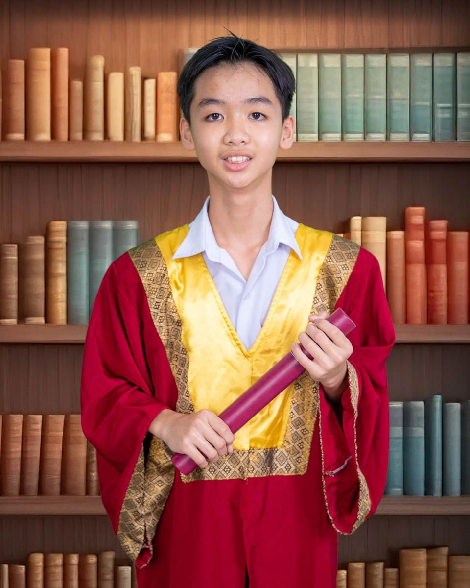 ALLENSON JOHNSON艾连胜_ (Bundle: Frame + Class Photo)